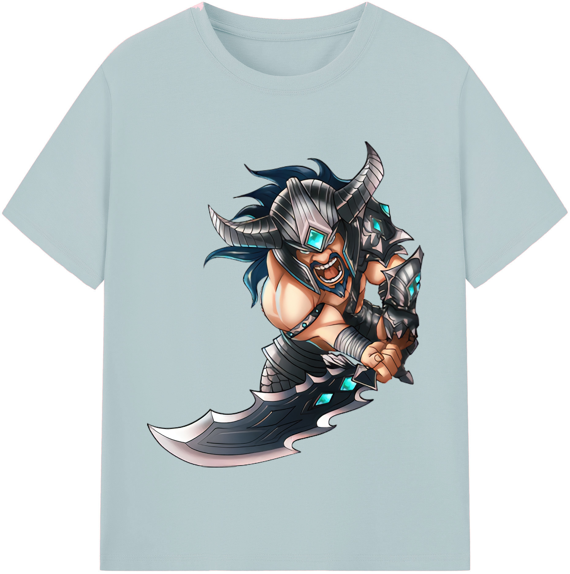 リーグ・オブ・レジェンド League of Legends LOL 綿100％半袖Tシャツ（フロントプリント）